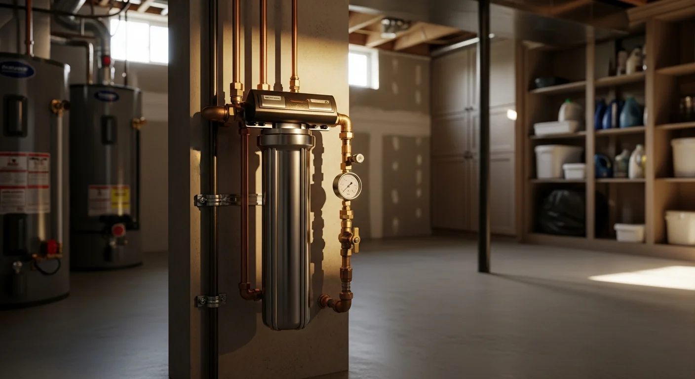 Water filtration system installation and maintenance